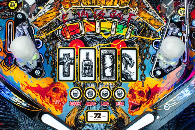 Stern Pinball x Metallica Remastered - 2024 Premium Model, 